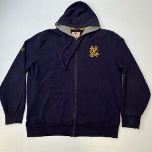 Canterbury Of New Zealand Jacket Men XXL Rugby Zip Coat Hood Monogram Core No